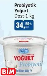 DOST PROBİYOTİK YOĞURT
